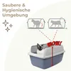 Katzenklo XXL mit hohem Rand Katzenklo für große Katzen Klo Produktbild-Vorschau 5