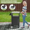 Profi Grillwagen mit Edelstahl-Arbeitsplatte, 45x45cm Produktbild-Vorschau 9