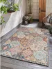 Outdoor Teppich Terasse Küche Balkon Vintage Stil Bunt Produktbild-Vorschau 2