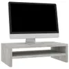 vidaXL Monitorständer Betongrau 42x24x13 cm Holzwerkstoff Produktbild-Vorschau 9