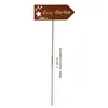 UNUS® Gartenschild Zum Garten Roststecker Gartenstecker Produktbild-Vorschau 1