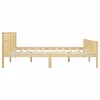 The Living Store Postel z masivu borovice 200x200 cm Náhled obrázku produktu 5