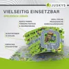 Juskys Kinder Puzzlematte Jascha 9 Teile - Stadt & Straßen Produktbild-Vorschau 6