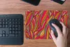 MuchoWow® Mauspad Mousepad Blätter - Natur - Muster 27x18 Produktbild-Vorschau 5