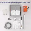 ROSEJANE Unterputz Duscharmatur Set mit Regendusche 30 × 30 Produktbild-Vorschau 4