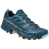 Trailrunning-Schuhe für Damen; Modell "Akyra Woman Gtx" von La Sportiva in Blau mit griffiger Sohle. Produktbild-Vorschau