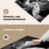 KitchenYeah© Herdabdeckplatte Katze schaut auf ihr Produktbild-Vorschau 2