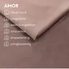 NORDELO Boxspringbett INCANTO 120x200 cm AMOR Velvet Rosa Produktbild-Vorschau 5