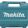 A teal colored tool case with the Makita logo in white. Podgląd zdjęcia produktu