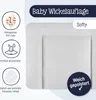 Julius Zöllner Wickelauflage Softy 75x85 Folie uni hellgrau Produktbild-Vorschau 2