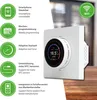 WiFi Thermostat Raumthermostat Tuya Smart App weiß Produktbild-Vorschau 2