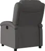 Relaxsessel Grau Echtleder Produktbild-Vorschau 3
