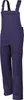 A full-body shot of a pair of dark blue overalls against a white background. Produktbild-Vorschau