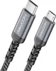 deleyCON 2m USB-C auf Micro USB Kabel (Ladekabel Datenkabel Produktbild-Vorschau 1