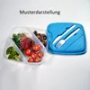 Gariella Lunchbox mit Besteck Rot Produktbild-Vorschau 4
