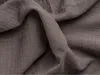 Linge de lit en mousseline 140x220, 70x90 cm gris foncé Voir les images du produit 2
