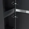 LOMAZOO Hochschrank - Matt Schwarz - 35x27x140cm Produktbild-Vorschau 7