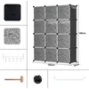 Jopassy Kleiderschrank DIY Schuhschrank mit Gummihammer Produktbild-Vorschau 2