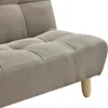 Recamiere ausklappbar - Stoff - Taupe - ESTEBAN Produktbild-Vorschau 5