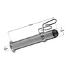 A product shot of a dumbbell bar adapter with measurement indicators. Produktbild-Vorschau