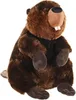 A stuffed beaver toy is shown against a white background. Náhled obrázku produktu