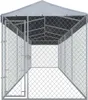 vidaXL Cuccia per cani da esterno con tetto 760x190x225 cm Anteprima dell’immagine prodotto 8