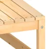 vidaXL Garten-Fußhocker mit Kissen Massivholz Kiefer -  Produktbild-Vorschau 6