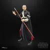 A Star Wars Black Series action figure of Chirrut Imwe standing against a black background. Produktbild-Vorschau