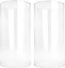 2 x sklenený valec bez podstavca V: 20 cm Ø10 cm držiak na Náhľad obrázku produktu 1