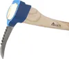 A close-up view of a Sappie tool with a wooden handle and a blue protective cover over the head. Anteprima dell’immagine prodotto
