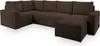 Masseno Ecksofa NORENA L-S mit Schlaffunktion U-Form, Sofa Produktbild-Vorschau 2