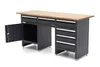 HBM Werkbank 171 cm mit 6 Schubladen und Tür, Arbeitsplatte Produktbild-Vorschau 3