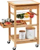 KESPER Kuchynský Vozík S Pracovnou Doskou 81 X 48 X 38 cm Náhľad obrázku produktu 9