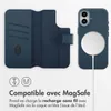 Accezz Bibliothèque en cuir 2-en-1 avec MagSafe pour Apple Voir les images du produit 3