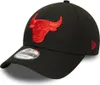 New Era 9Forty Strapback Cap - POP LOGO Chicago Bulls Produktbild-Vorschau 1