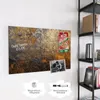 Magnettafel 60x40cm Pinnwand Whiteboard beschreibbar - Produktbild-Vorschau 4