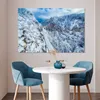 MuchoWow® Poster Mit dem Zug durch die Winterlandschaft der Produktbild-Vorschau 5