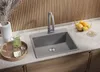 PRIMAGRAN Spülbecken Grau 58x50cm, Granitspüle 1 Becken + Produktbild-Vorschau 2
