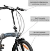 Galano Metropolis Klapprad 20 Zoll für Erwachsene 155 - 180 Produktbild-Vorschau 3