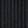 Cord Schlafsofa 3-Sitzer 265 x 105 cm Schwarz mit Produktbild-Vorschau 11