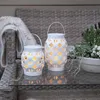 LED Laterne 'Flame' - LED mit bewegtem Feuereffekt - H: Produktbild-Vorschau 3