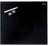 Nobo Diamond Glas magnetische Glastafel schwarz, 300 x 300 Produktbild-Vorschau 2