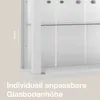 K-Möbel Hängevitrine in Weiss (80x60x25 cm) mit 2 Produktbild-Vorschau 6