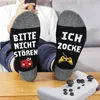 Gaming Socken lustige Geschenkidee Bitte Nicht Stören Ich Produktbild-Vorschau 6
