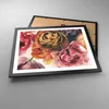 Gerahmtes Poster - Schwarzer Rahmen - Blumenstrauß Blumen Produktbild-Vorschau 3