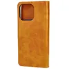 Bizon Case Pocket Flip Case für iPhone 15 Pro Max, Braun Produktbild-Vorschau 4