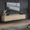 Lowboard 180 cm breit, hängend oder stehend, Eiche FORLI-83 Produktbild-Vorschau 5