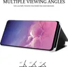 A phone case is shown in a folded position, demonstrating multiple viewing angles. Náhled obrázku produktu