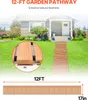 SucceBuy Gerader Gartenweg aus Holz, ausrollbarer Gehweg, Produktbild-Vorschau 2