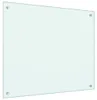 vidaXL Küchenrückwand Milchweiß 70x60 cm Hartglas Produktbild-Vorschau 2